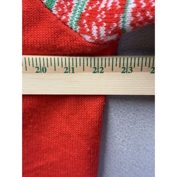Self Esteem Sweaters Christmas Red Pugly Xmas Sweater Women's Plus Size 3X - Picture 5 of 7